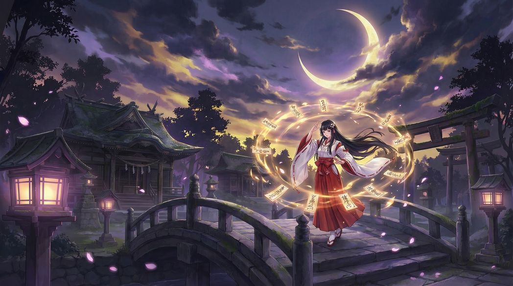 麻豆传媒动漫-巫女神乐祭